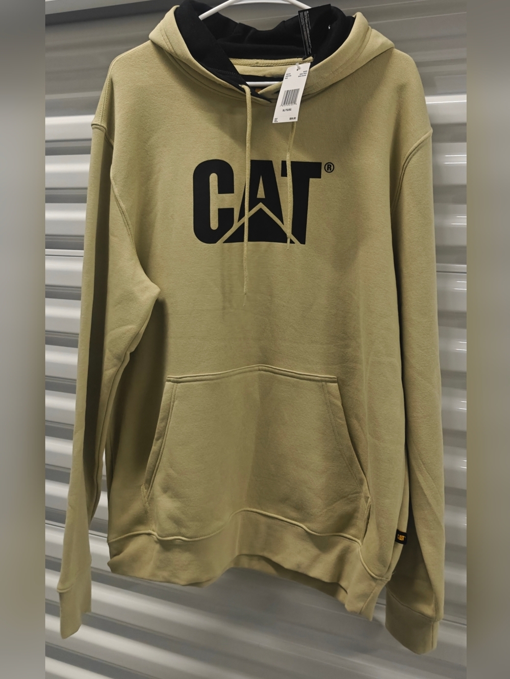 Caterpillar Fristou Hoodie Size Xl New Beige